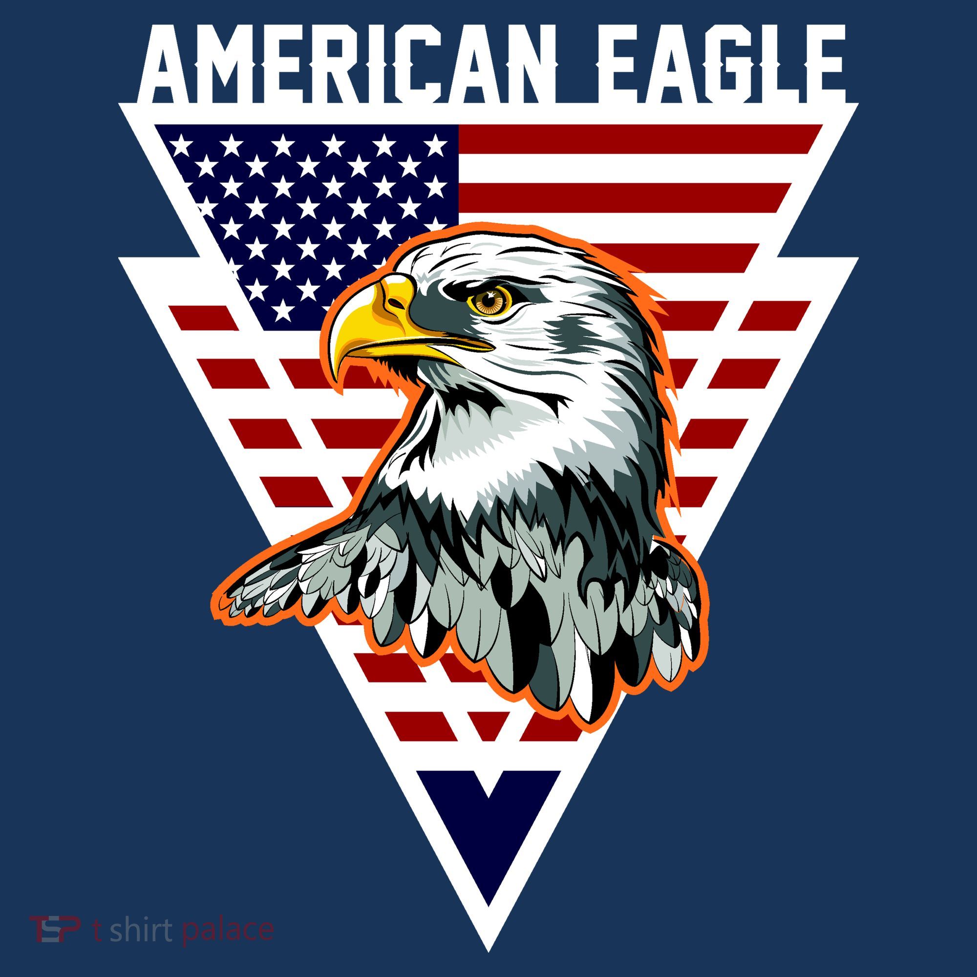 American Eagle USA Pride Polo