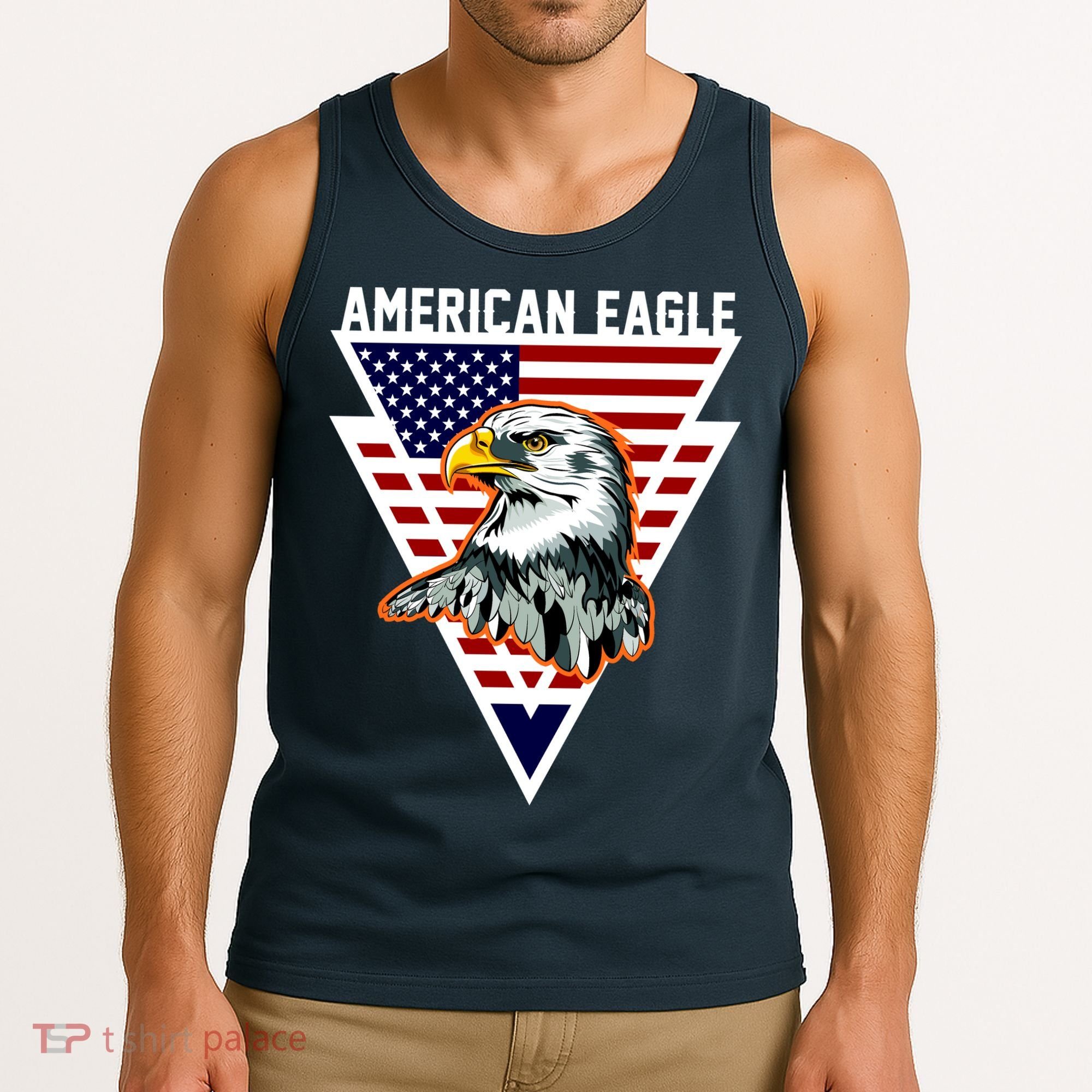 American Eagle USA Pride Tank Top