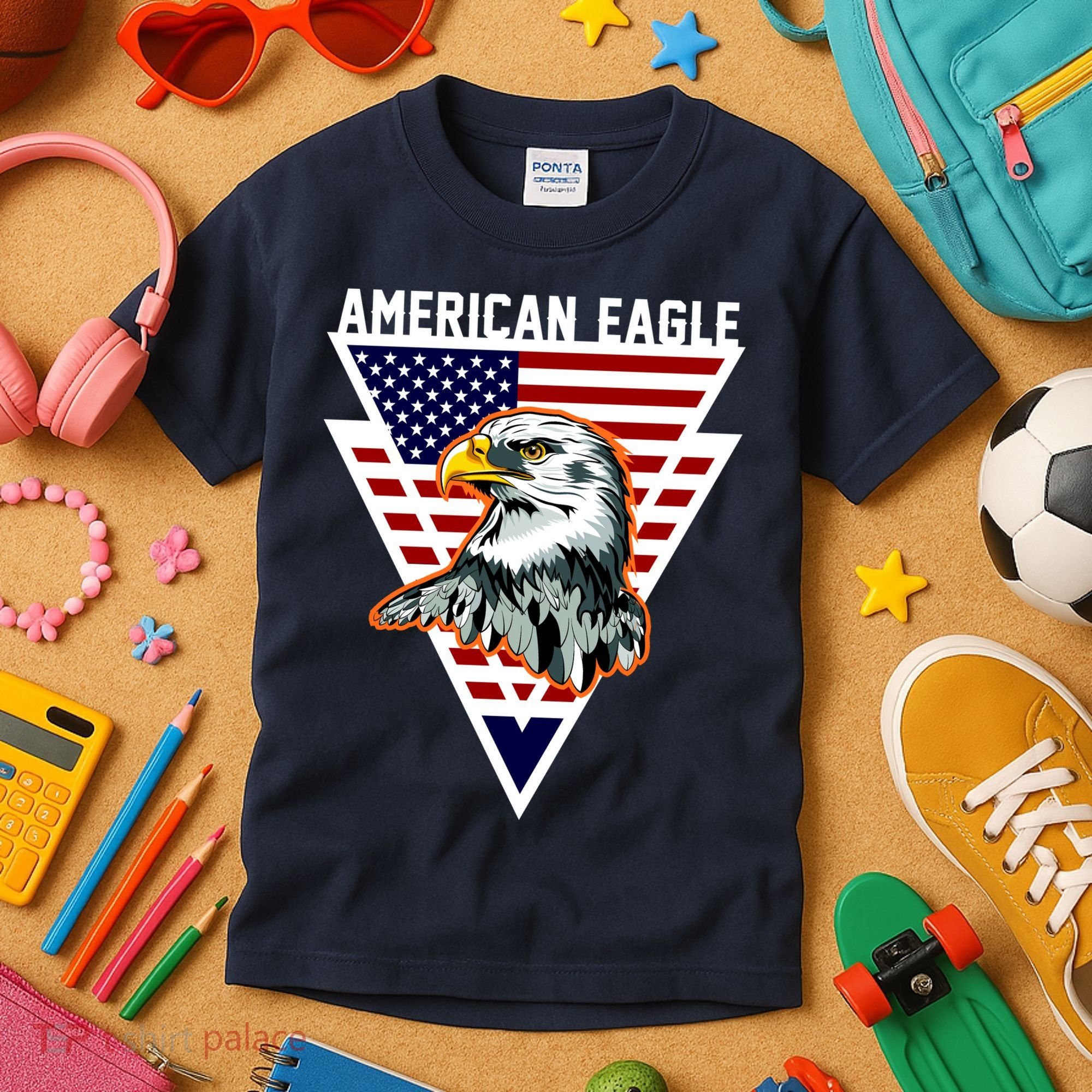 American Eagle USA Pride Kids T-Shirt