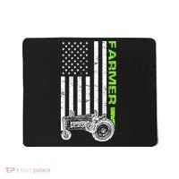 American Farmer USA Tractor Flag Mousepad thumb 0