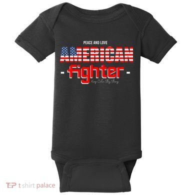 American Fighter Baby Bodysuit