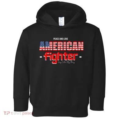 American Fighter Toddler Hoodie