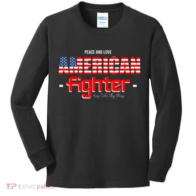 American Fighter Kids Long Sleeve Shirt