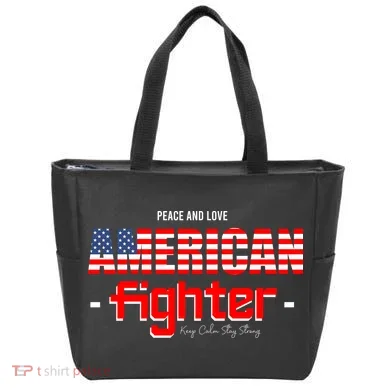 American Fighter Tote Bag