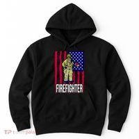 American Firefighter Hoodie thumb 0