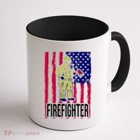 American Firefighter Coffee Mug thumb 1