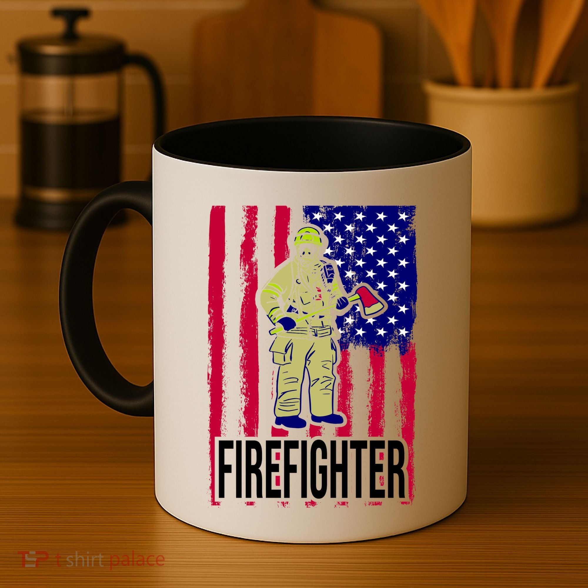 American Firefighter Coffee Mug