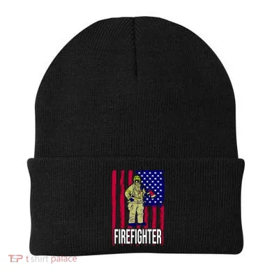 American Firefighter Beanie
