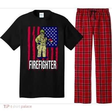 American Firefighter Pajama Set