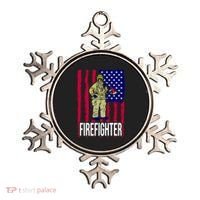 American Firefighter Ornament thumb 0