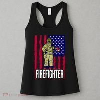American Firefighter Women's Tank Top thumb 3