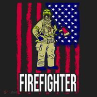 American Firefighter Hat thumb 2