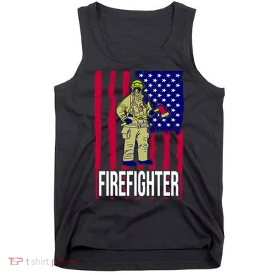 American Firefighter Tank Top