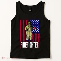 American Firefighter Tank Top thumb 2