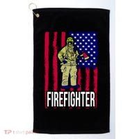 American Firefighter Golf Towel thumb 0