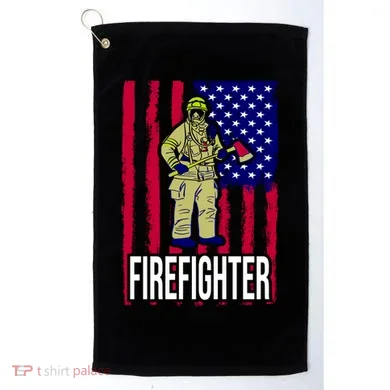 American Firefighter Golf Towel