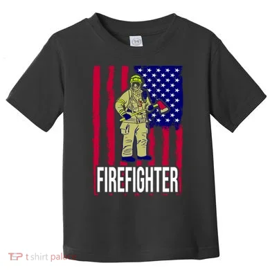 American Firefighter Toddler T-Shirt