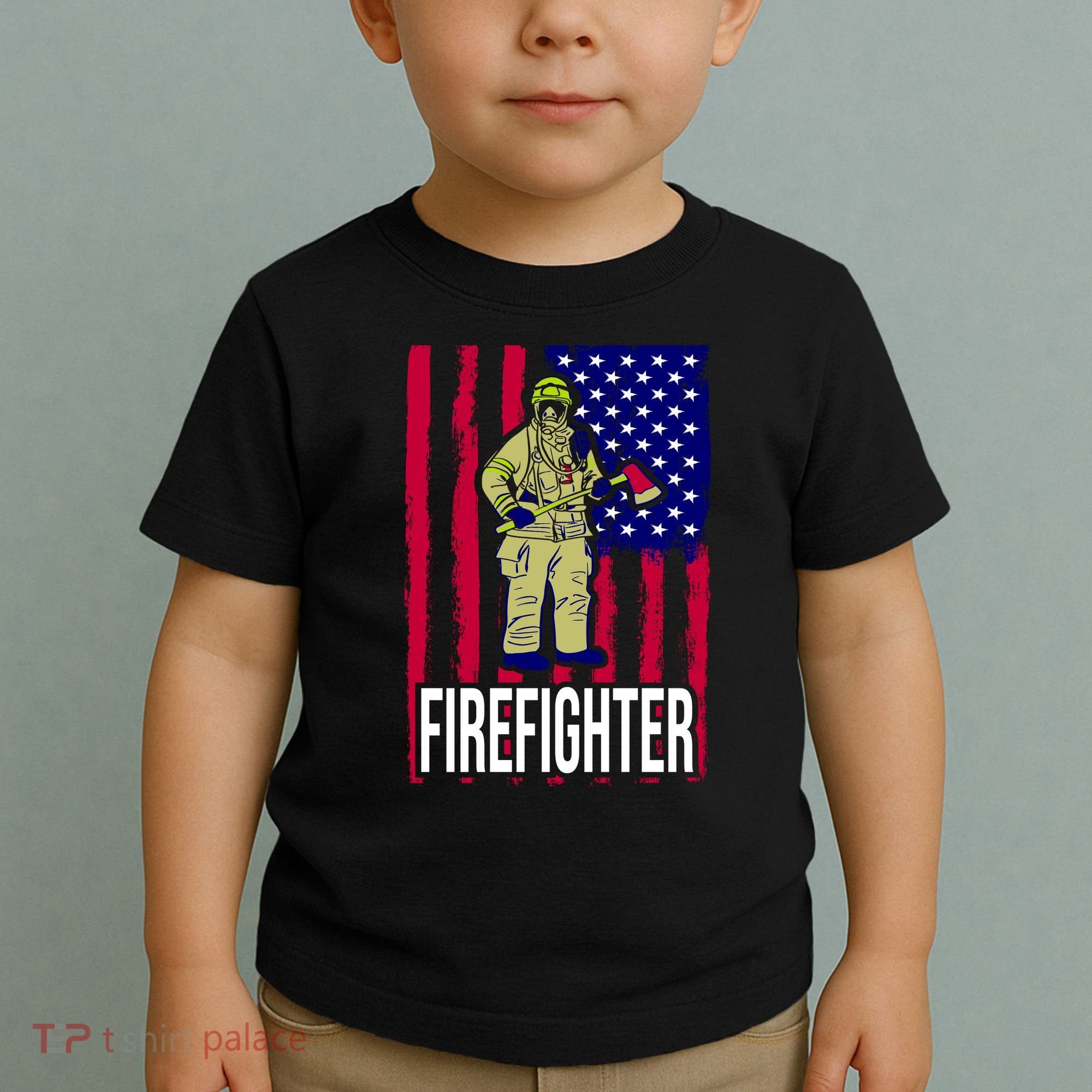American Firefighter Toddler T-Shirt