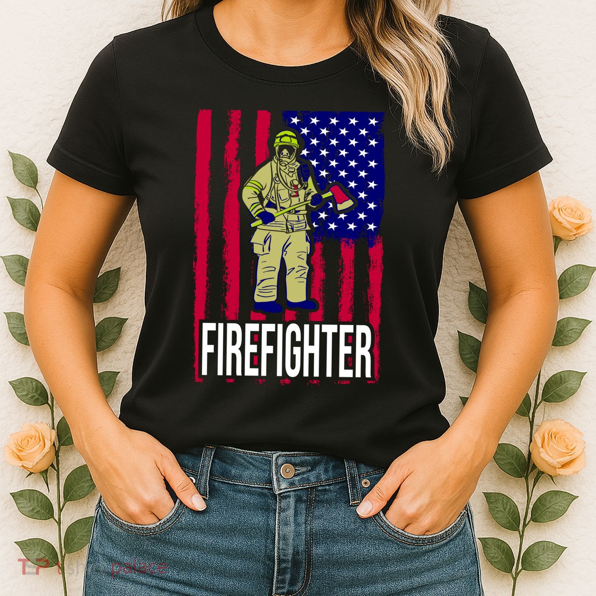 American Firefighter Women's T-Shirt