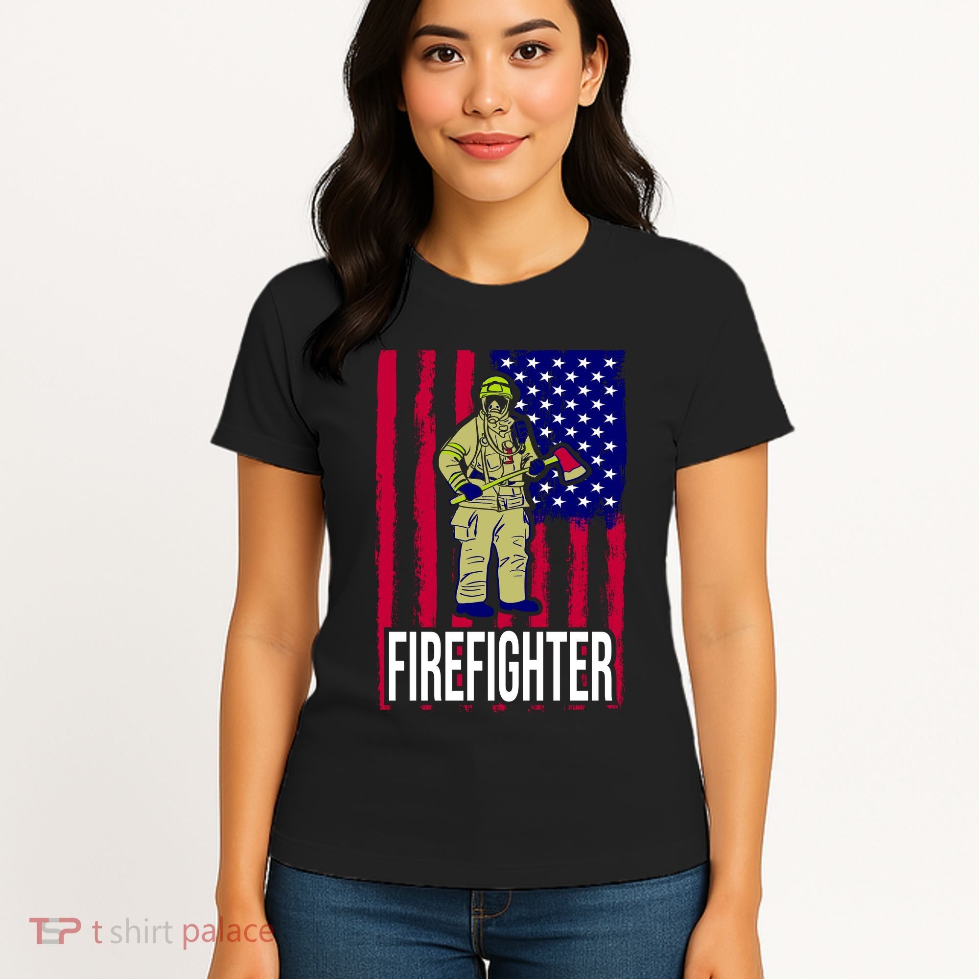 American Firefighter Women's T-Shirt