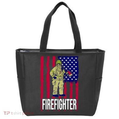 American Firefighter Tote Bag