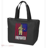 American Firefighter Tote Bag thumb 3
