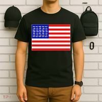 American Fishing Flag T-Shirt thumb 6