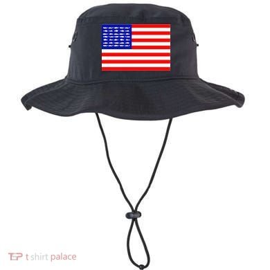 American Fishing Flag Bucket Hat
