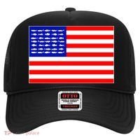 American Fishing Flag Hat thumb 0