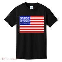 American Fishing Flag Kids T-Shirt thumb 0