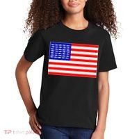 American Fishing Flag Kids T-Shirt thumb 2