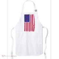 American Fishing Rod & Hook Flag Apron thumb 0