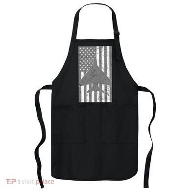 American Flag Airplane Pilot Apron