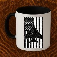 American Flag Airplane Pilot Coffee Mug thumb 2