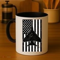 American Flag Airplane Pilot Coffee Mug thumb 4