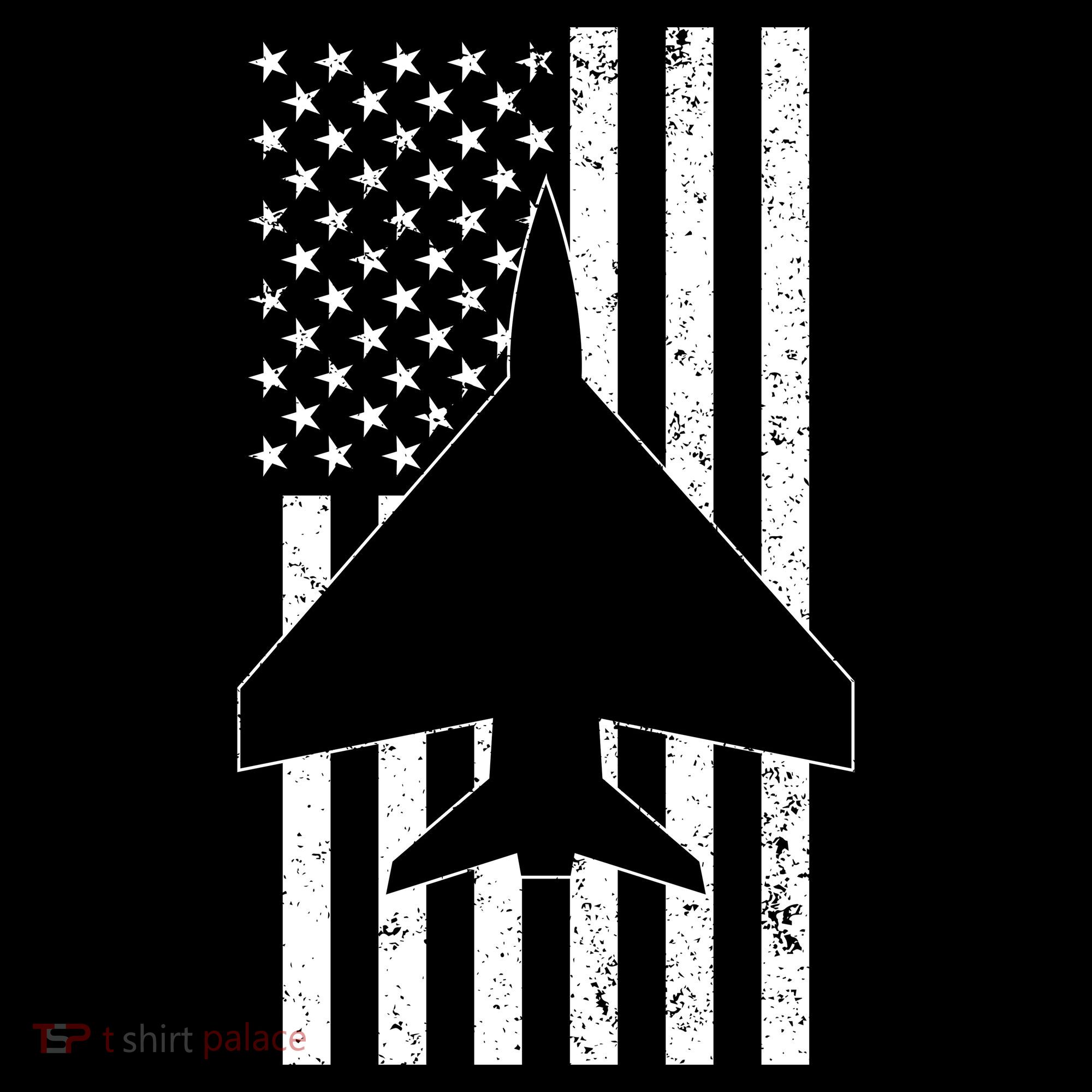 American Flag Airplane Pilot Coffee Mug