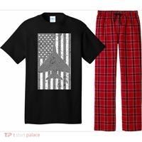 American Flag Airplane Pilot Pajama Set thumb 0