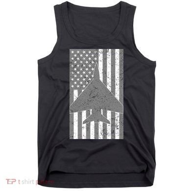 American Flag Airplane Pilot Tank Top