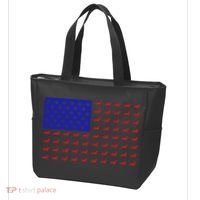 American Flag Dachshund Dog Tote Bag thumb 3