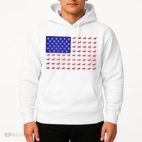 American Flag Dachshund Dog Hoodie thumb 2