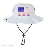 American Flag Dachshund Dog Bucket Hat thumb 0