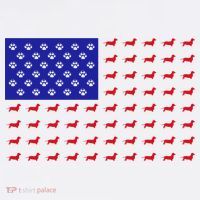 American Flag Dachshund Dog Beanie thumb 2