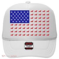 American Flag Dachshund Dog Hat thumb 0
