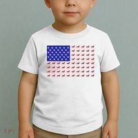 American Flag Dachshund Dog Toddler T-Shirt thumb 2