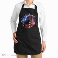 American Flag Dachshund Dog Cool Apron thumb 2