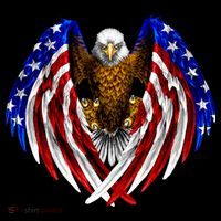 American Flag Eagle Backpack thumb 2