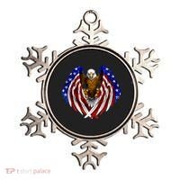 American Flag Eagle Ornament thumb 0