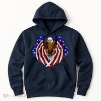 American Flag Eagle Hoodie thumb 0