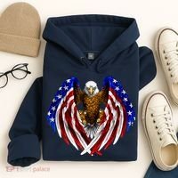 American Flag Eagle Hoodie thumb 4