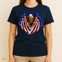 American Flag Eagle T-Shirt thumb 4